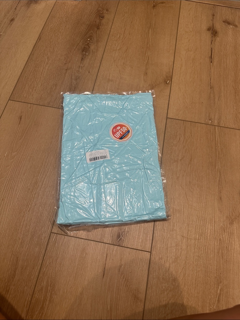 Light Blue UPF50+ Sun Protection Shirt (New, Packaged)